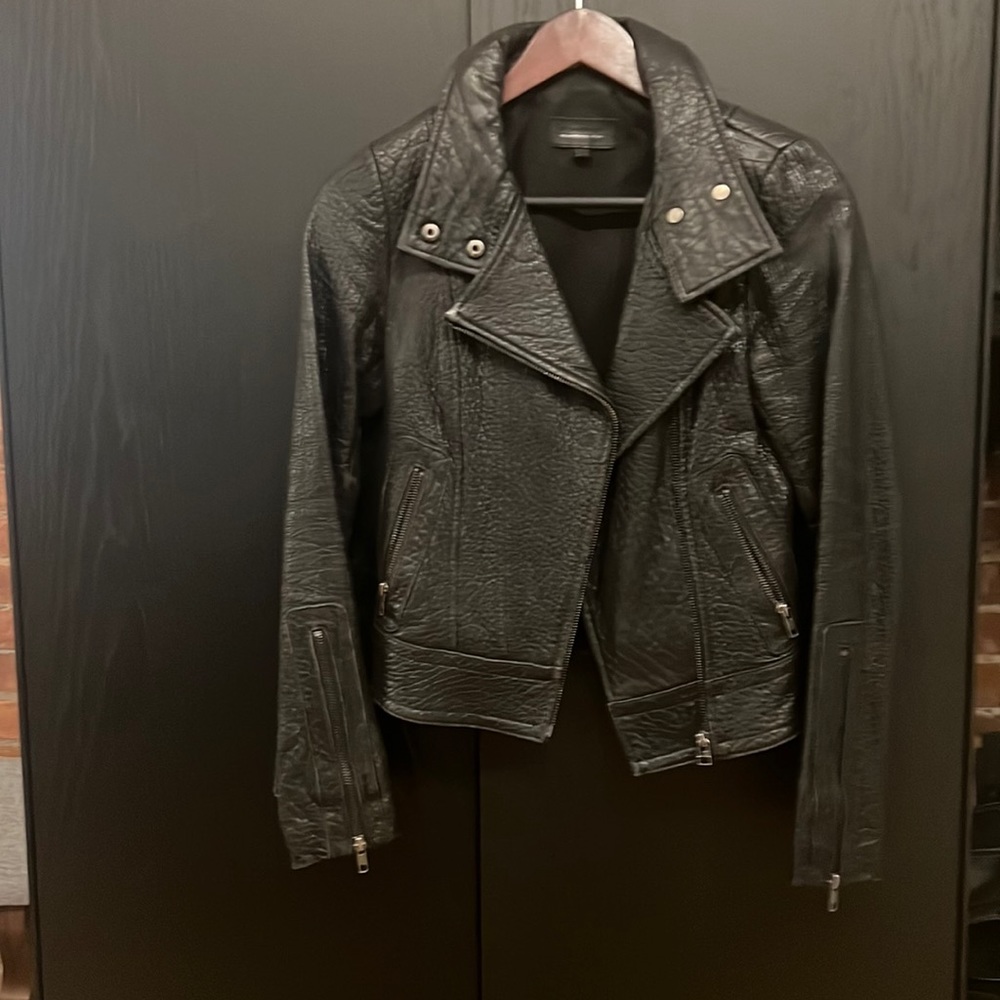 Mackage Pebble Leather Jacket size XXS